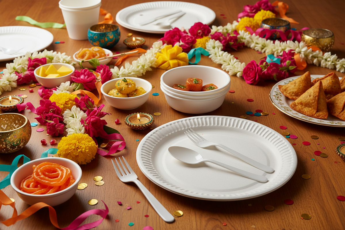 Premium Disposable Tableware Banner